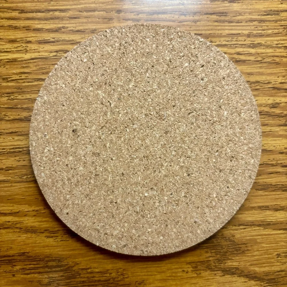 Batman Christian Bale Logo Laser Engraved Cork Coaster